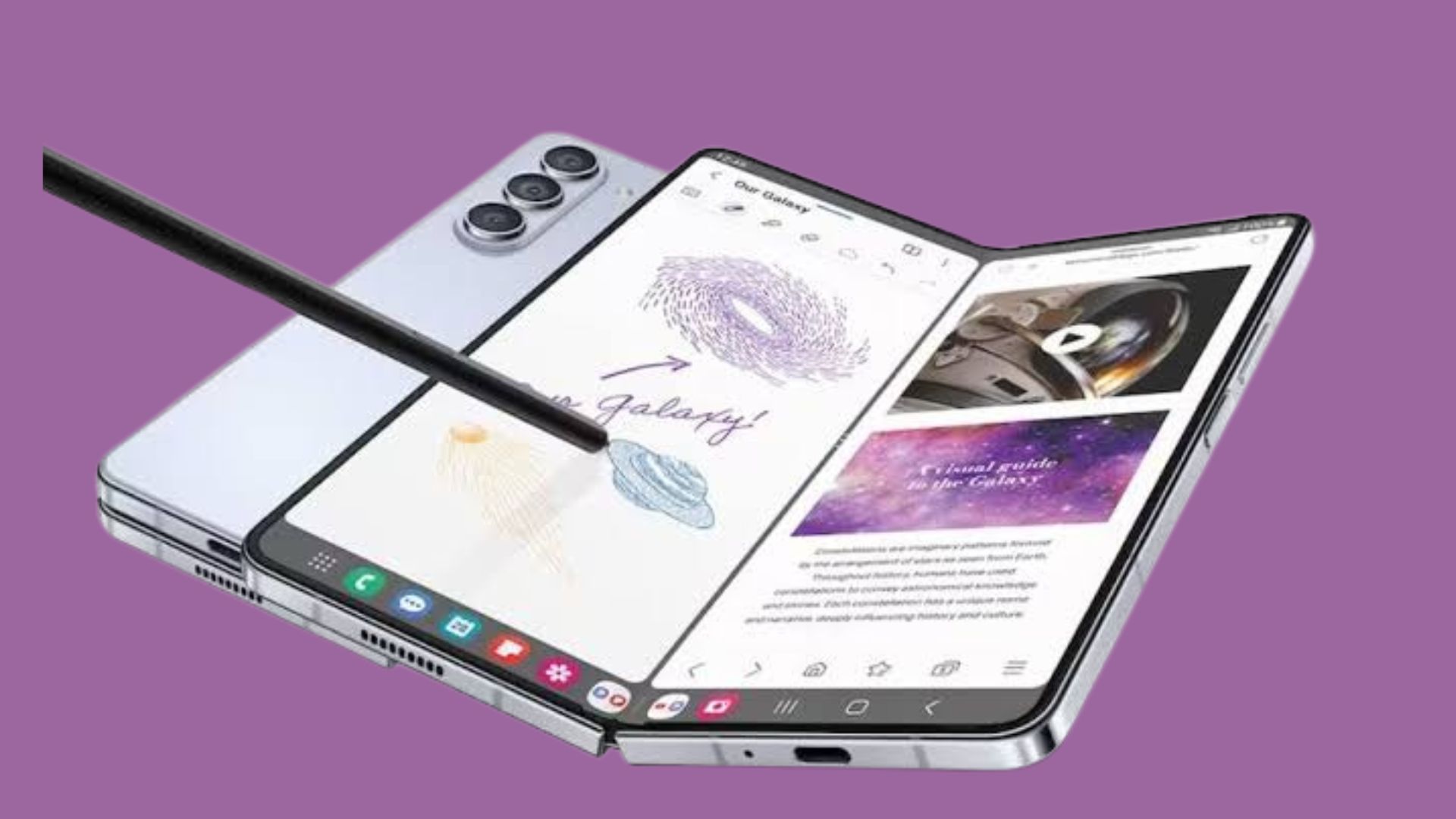 ডিসপ্লেতে চমক দেখাবে Samsung Galaxy Z Fold6